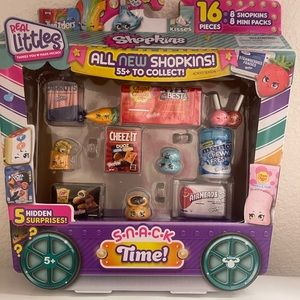 New Shopkins Real Littles Season 17-SNACK TIME -16 Pieces